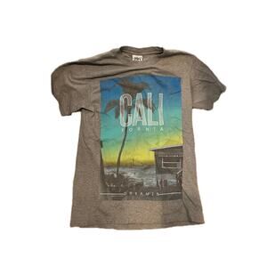 Shaka California Dreamin Gray T-Shirt Mens M